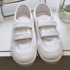[GIRLS GOOB] Women's Casual Comfort Sneakers, Classic Fashion Shoes, Velcro - Made in KOREA
